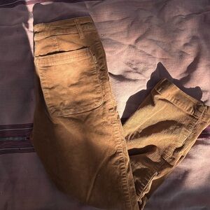 Women’s Petite Brown Corduroys